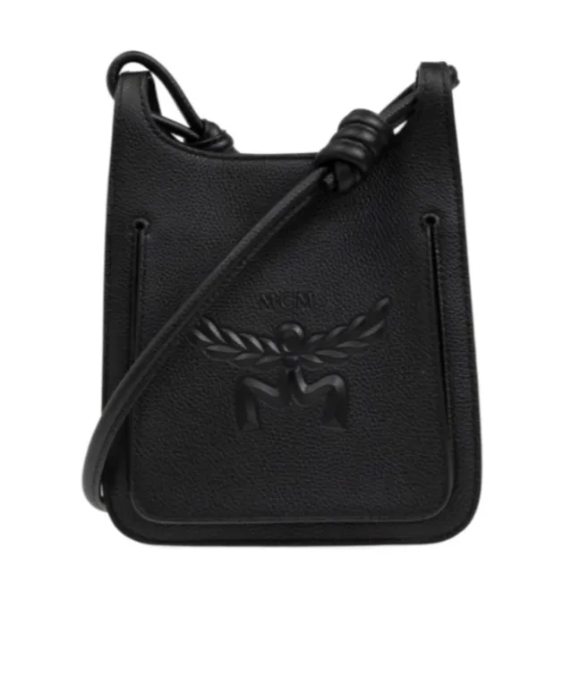 Mini Himmel Logo Embossed Hobo Bag
