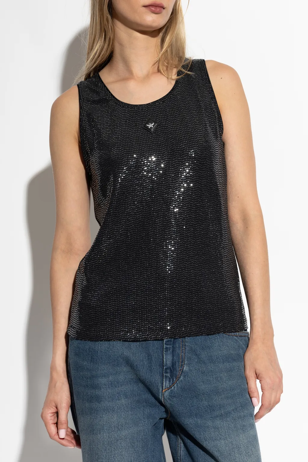 Logo-Patch Tank Top
