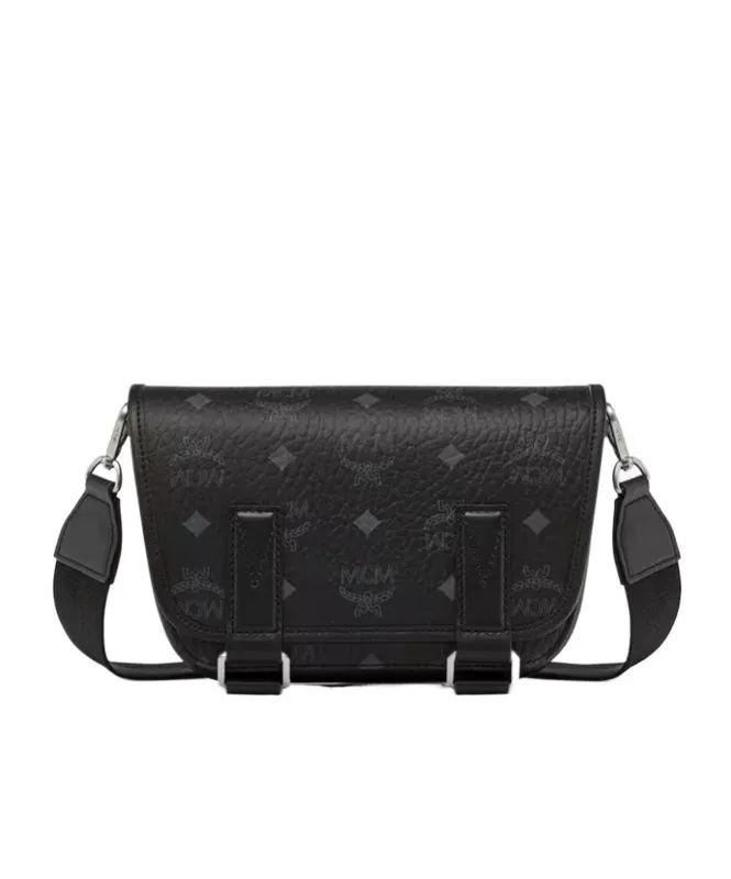 Logo Printed Messenger Bag