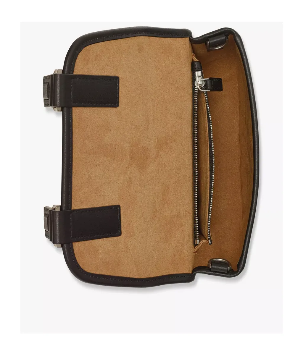 Logo Printed Messenger Bag