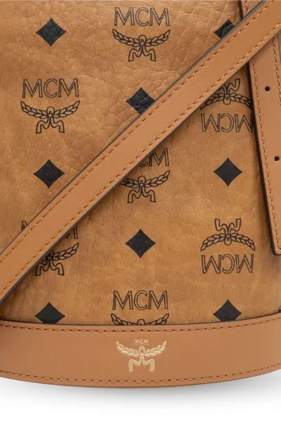 Logo Printed Shoulder Bag