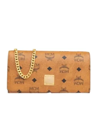 Logo-Engraved Chain-Linked Shoulder Bag