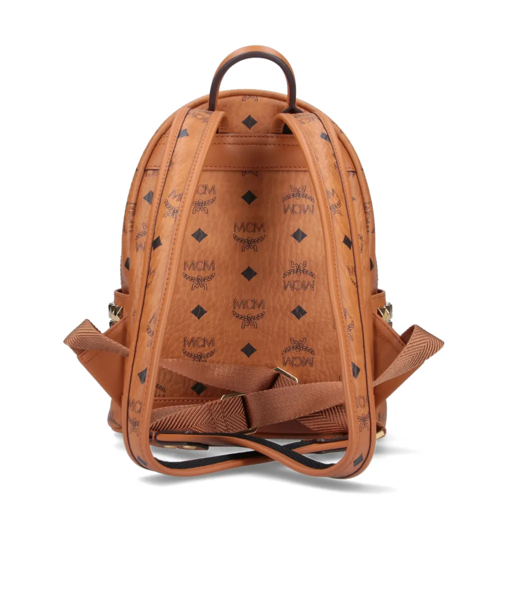 Stark Side Studs Zipped Backpack