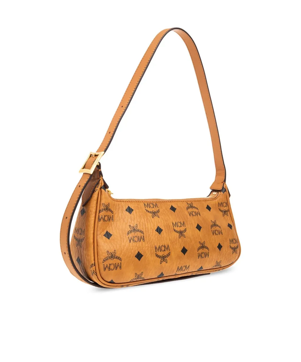 Aren All-Over Logo Printed Small Shoulder Bag