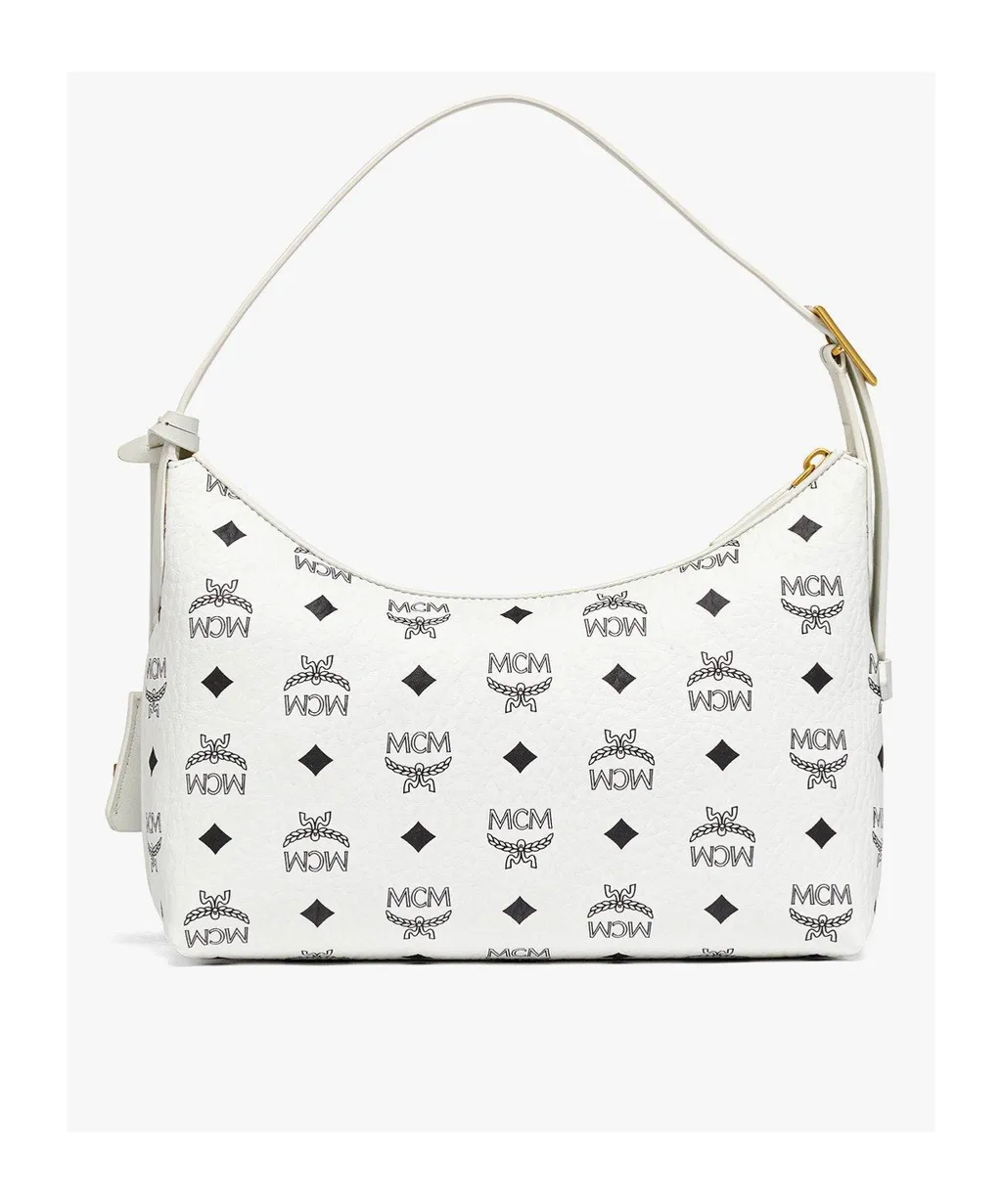 Small Aren Visetos Zipped Crossbody Bag