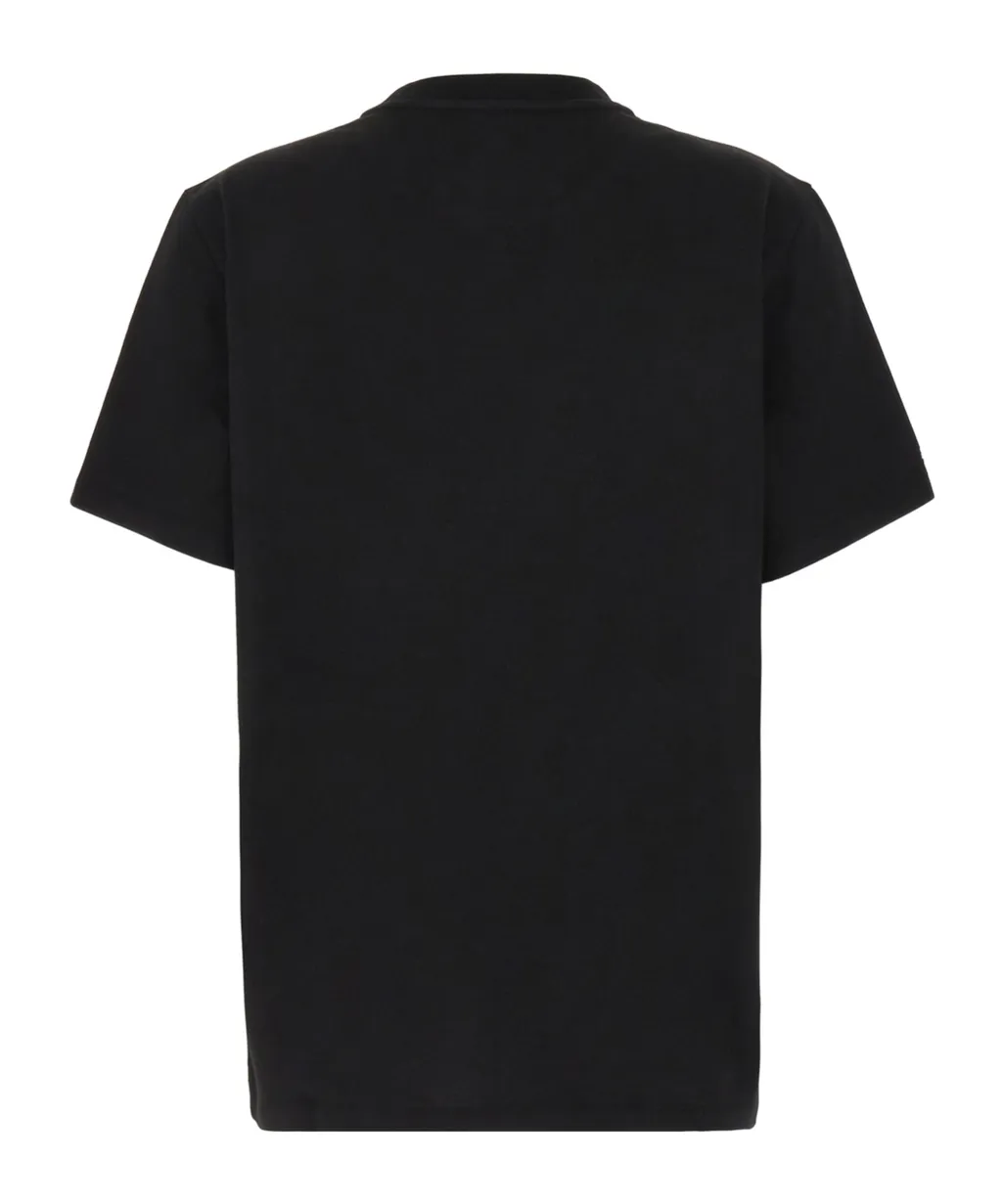 Laurel Logo Printed Crewneck T-Shirt