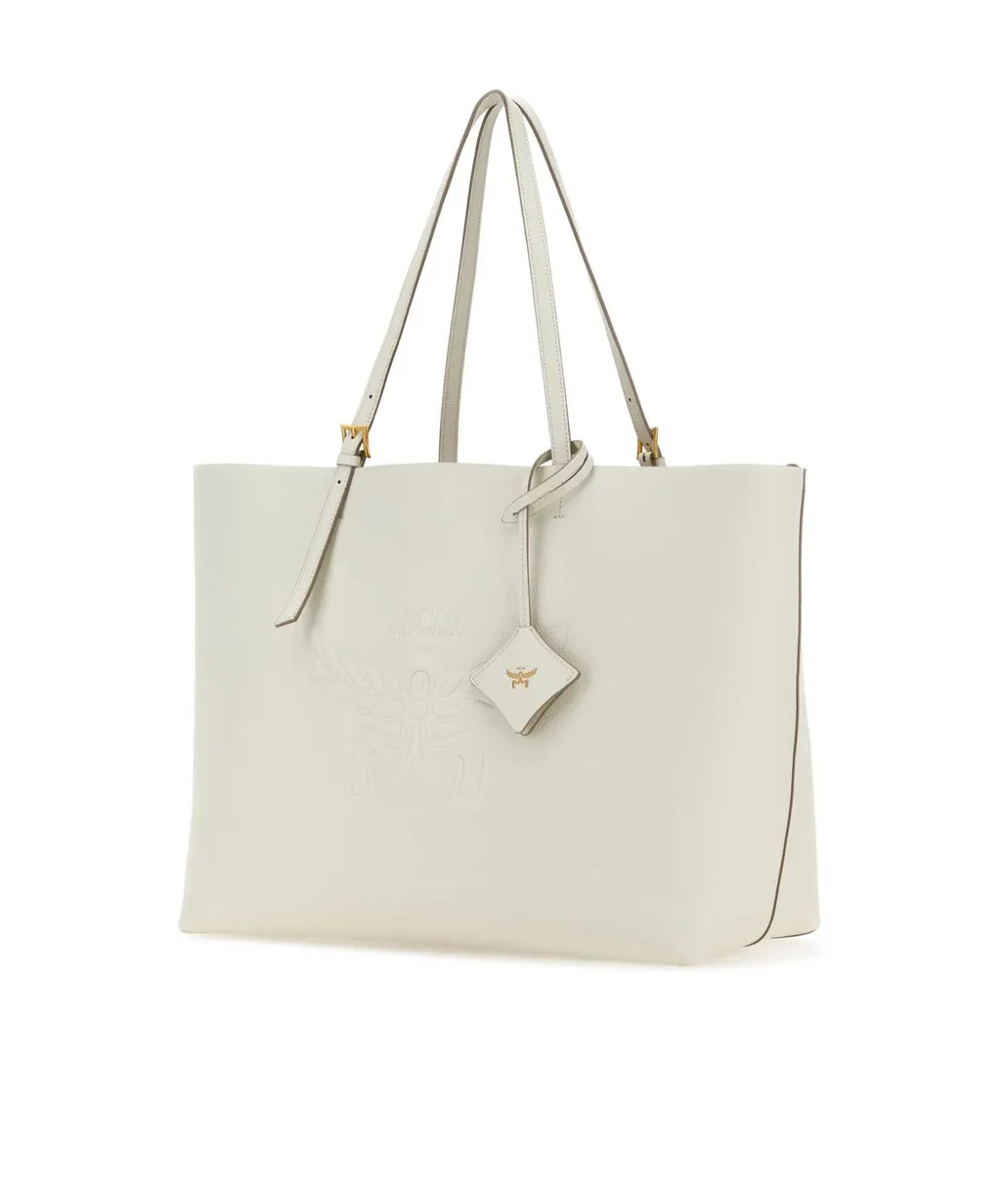Logo Debossed Tote Bag