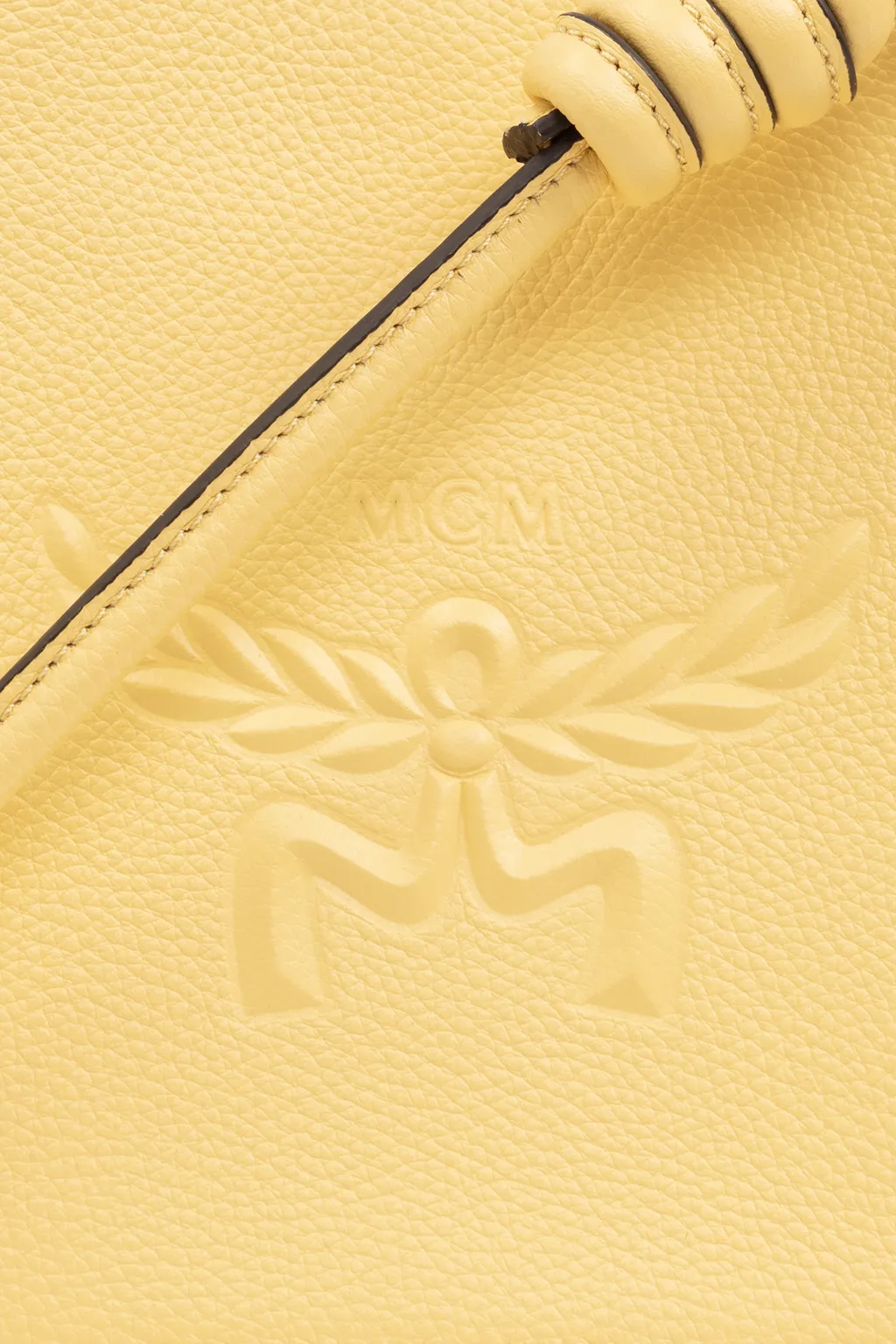 Mini Himmel Logo Embossed Hobo Bag