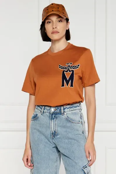Logo Embroidered Crewneck T-Shirt