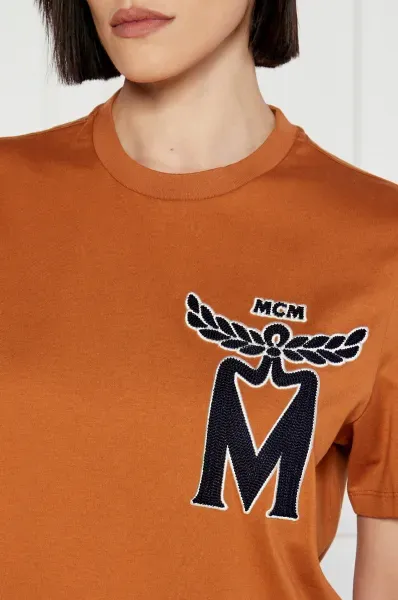 Logo Embroidered Crewneck T-Shirt