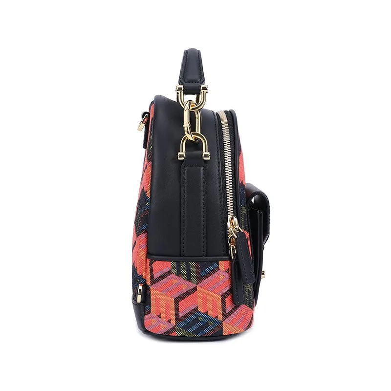 Patricia Cubic Monogram Backpack