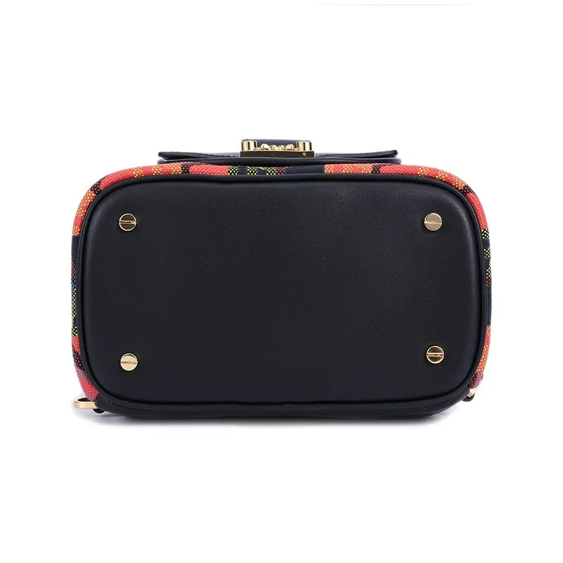 Patricia Cubic Monogram Backpack