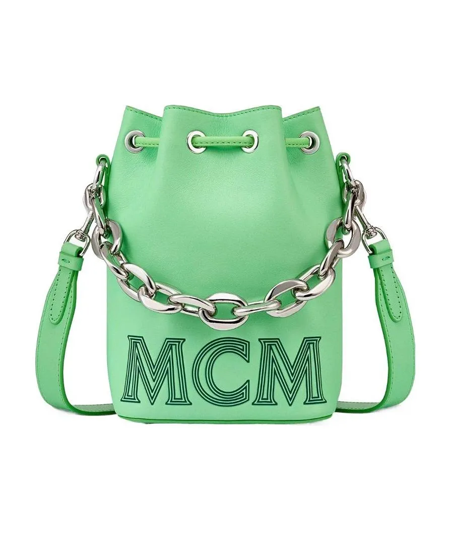 Logo-Print Chain-Link Bag