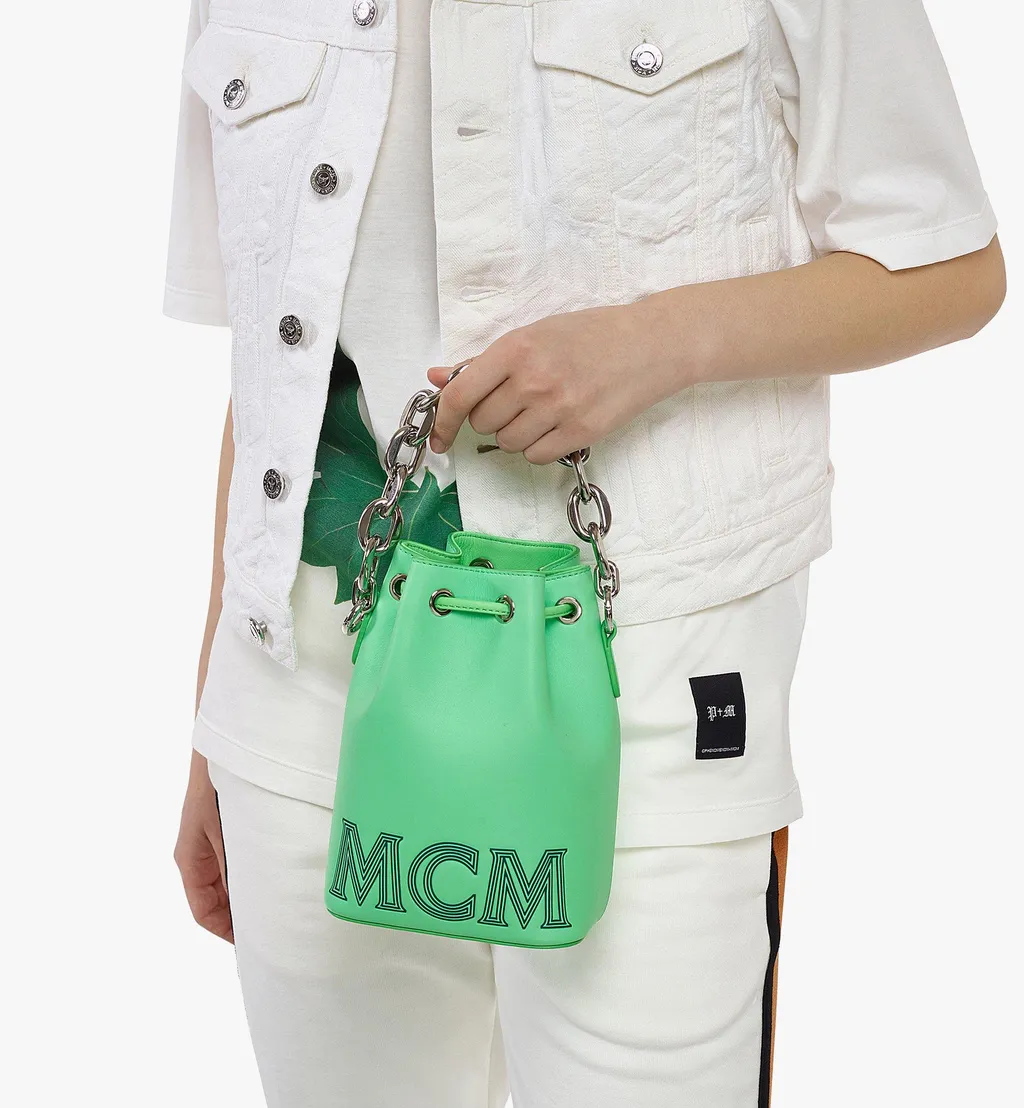 Logo-Print Chain-Link Bag