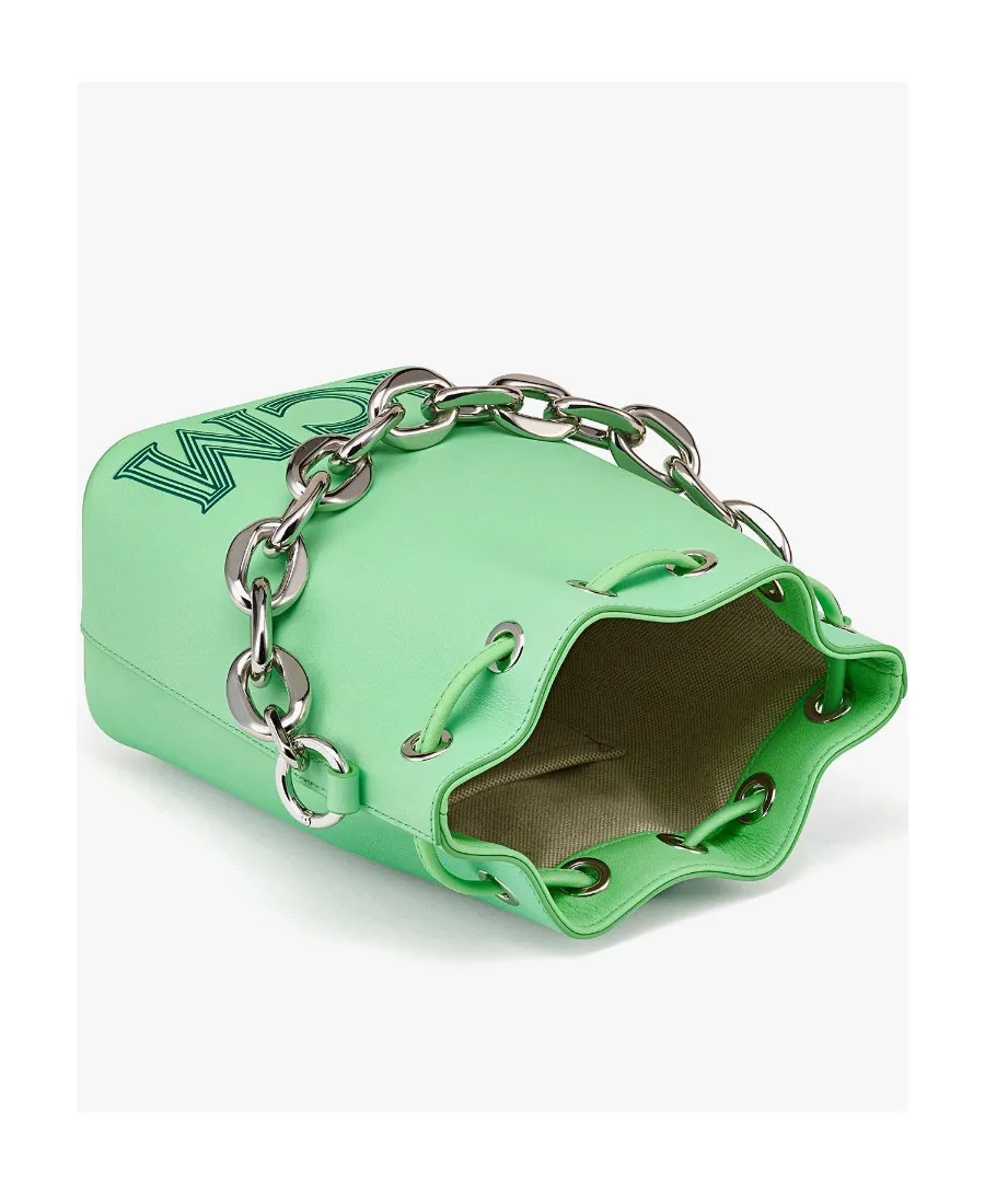 Logo-Print Chain-Link Bag