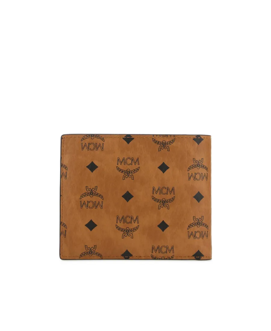 All-Over Logo Detailed Bi-Fold Wallet