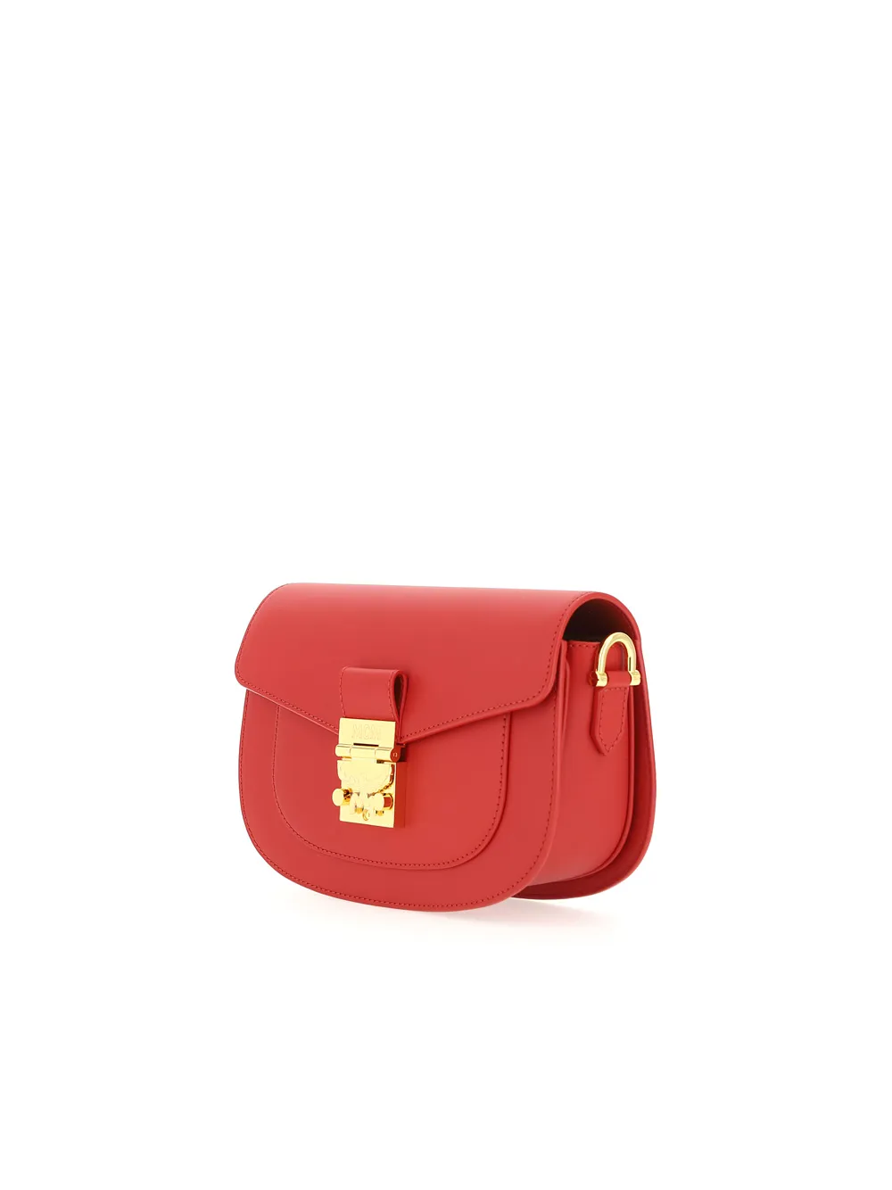 Logo Concave Embossed Shoulder Bag