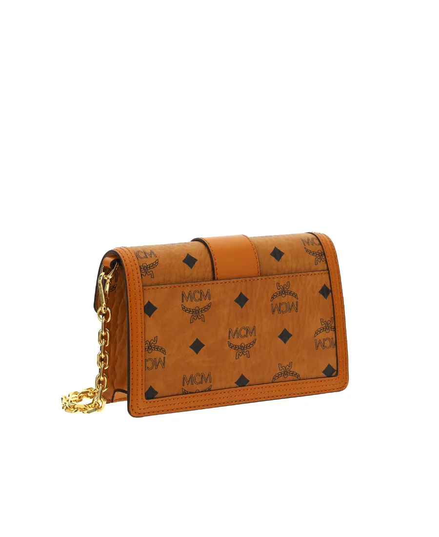 Logo Detailed Chained Shoulder Bag