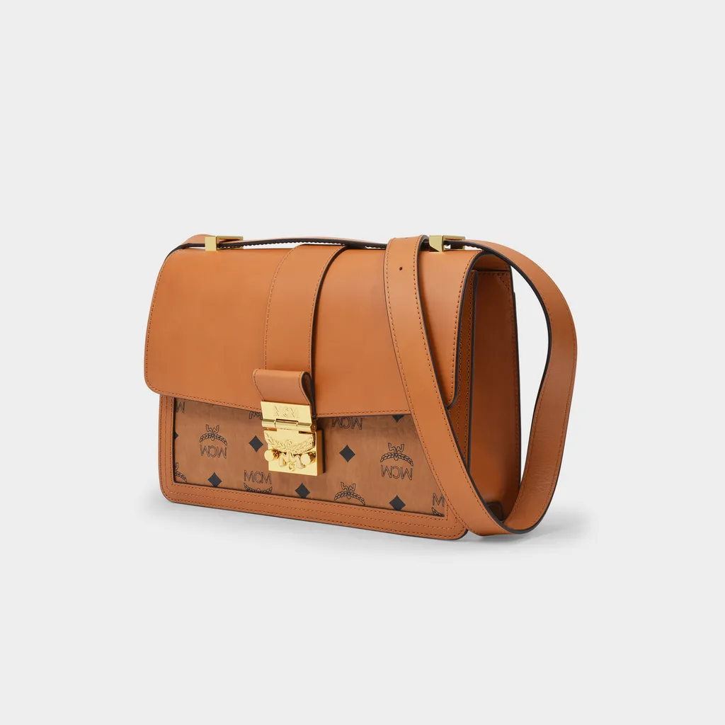 Logo Printed Shoulder Bag