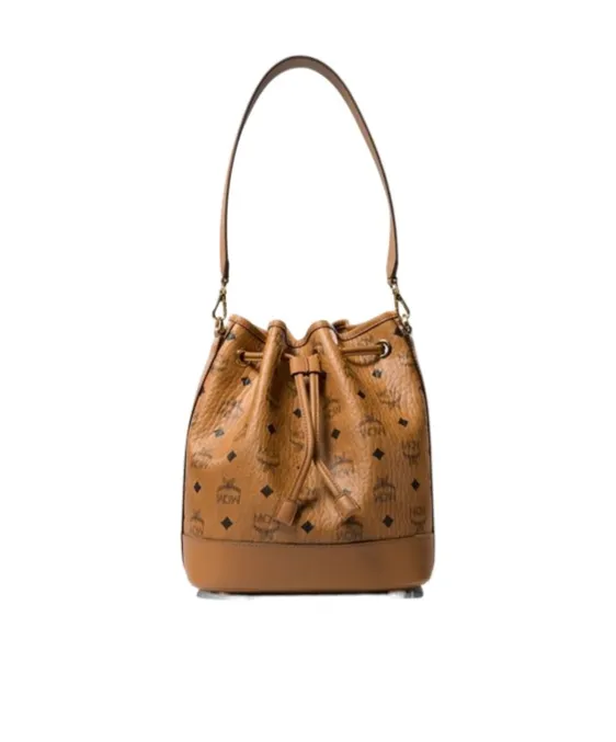 Dessau Monogram Printed Bucket Bag