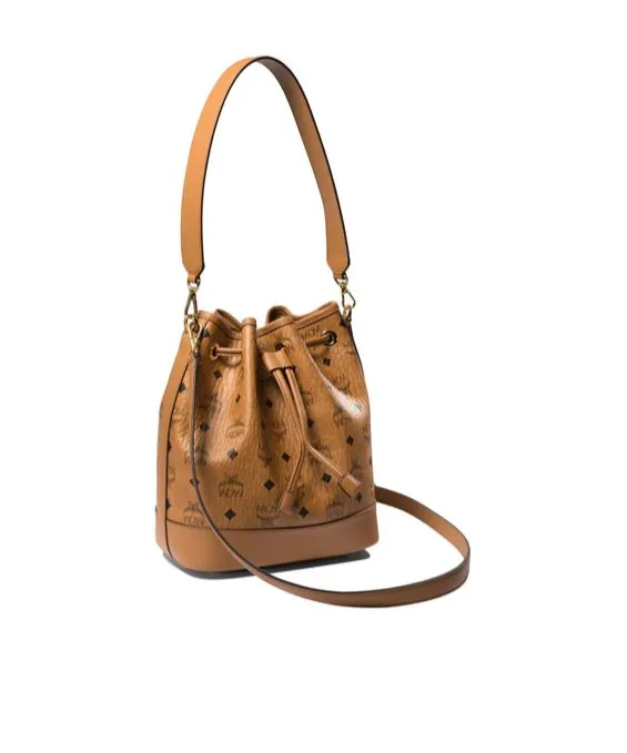 Dessau Monogram Printed Bucket Bag