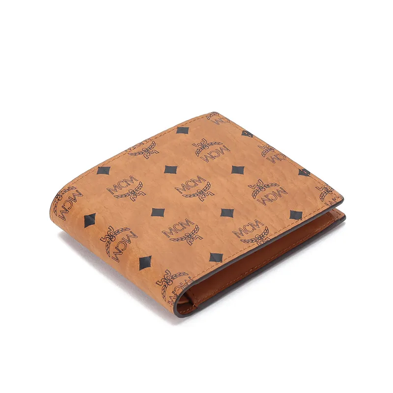 All-Over Logo Printed Bi-Fold Wallet