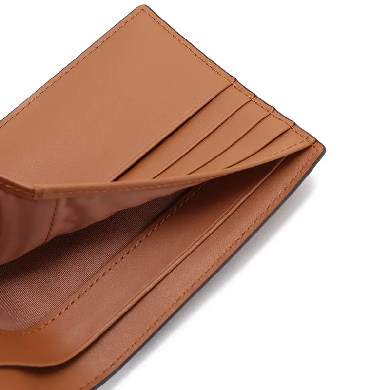All-Over Logo Printed Bi-Fold Wallet