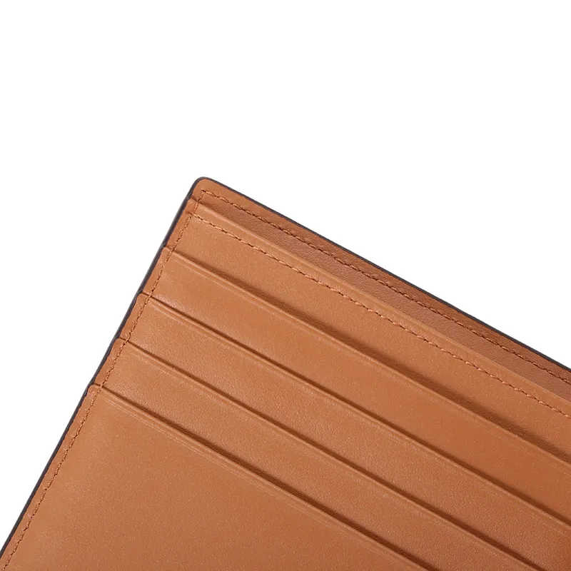 All-Over Logo Printed Bi-Fold Wallet