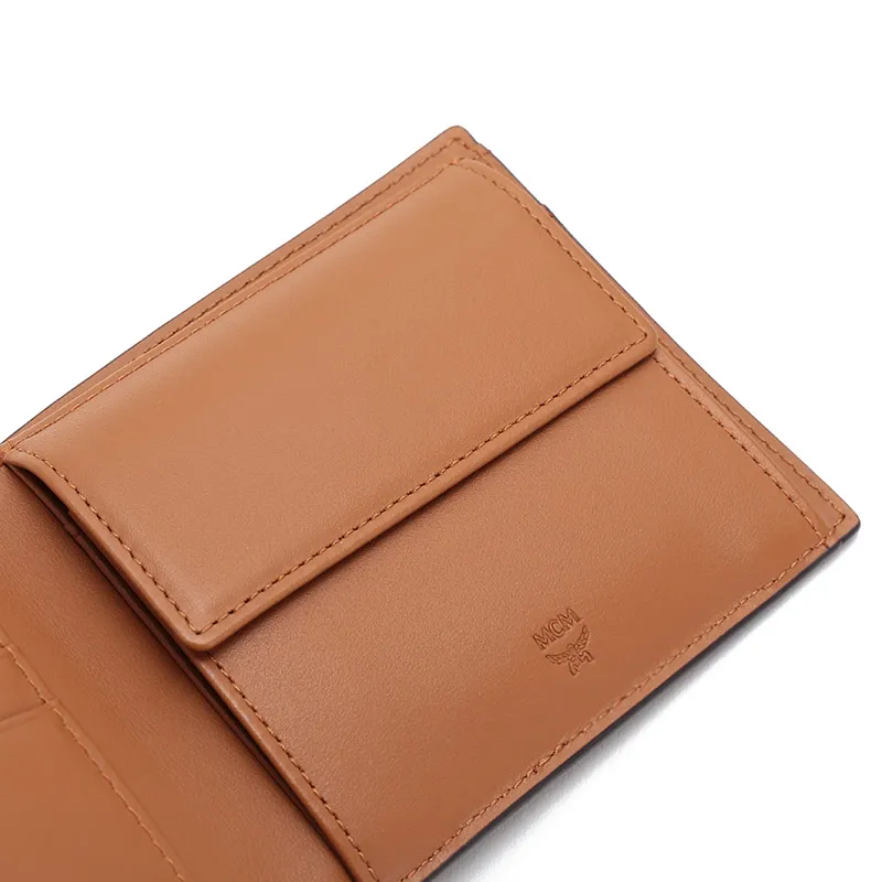 All-Over Logo Printed Bi-Fold Wallet