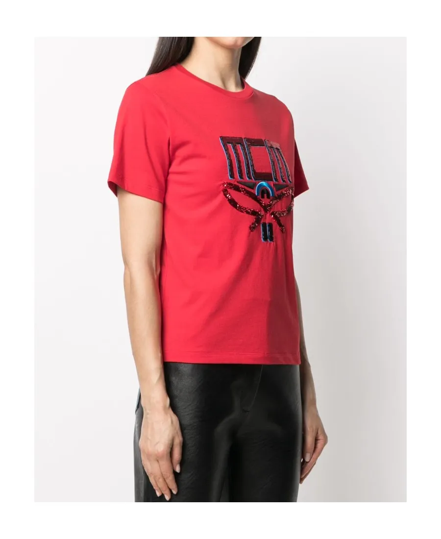 Sequin Logo T-Shirt