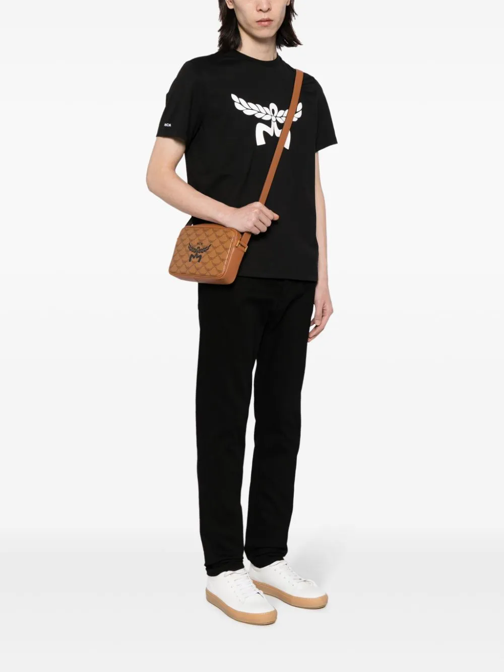 Himmel Logo Printed Small Shoulder Bag