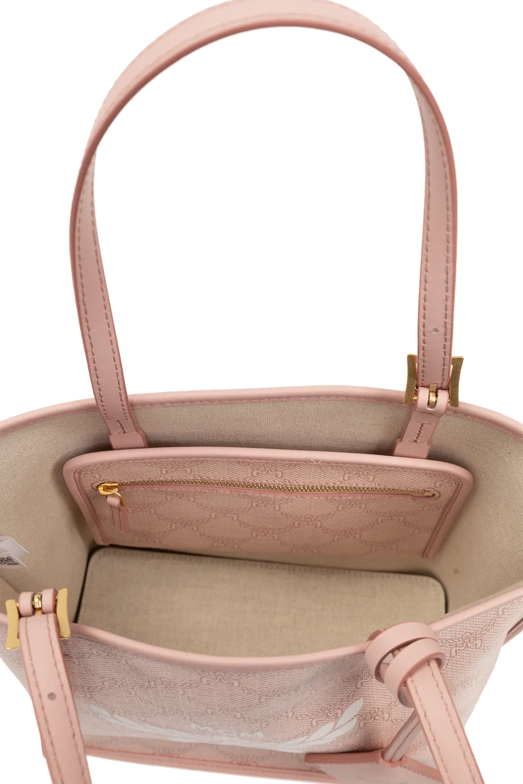Mini Himmel Lauretos Monogram Pattern Tote Bag