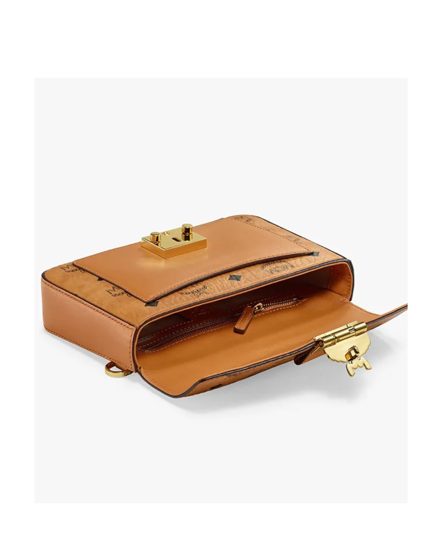 Millie Visetos Logo Printed Small Crossbody Bag