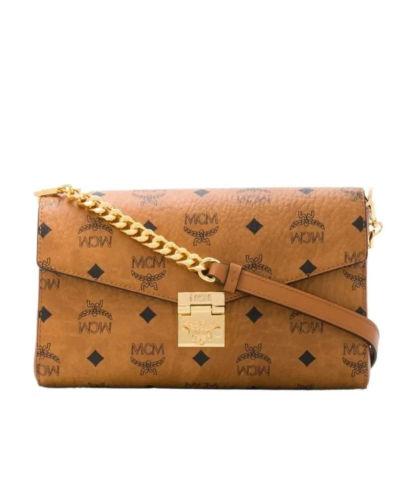 Monogram-Print Shoulder Bag