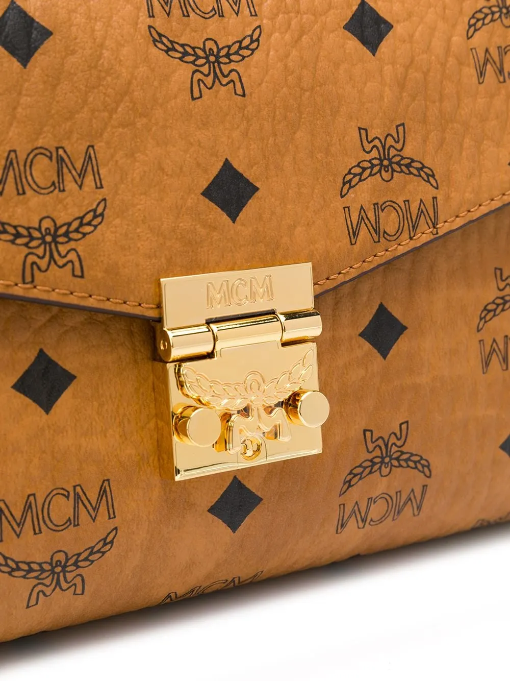 Monogram-Print Shoulder Bag