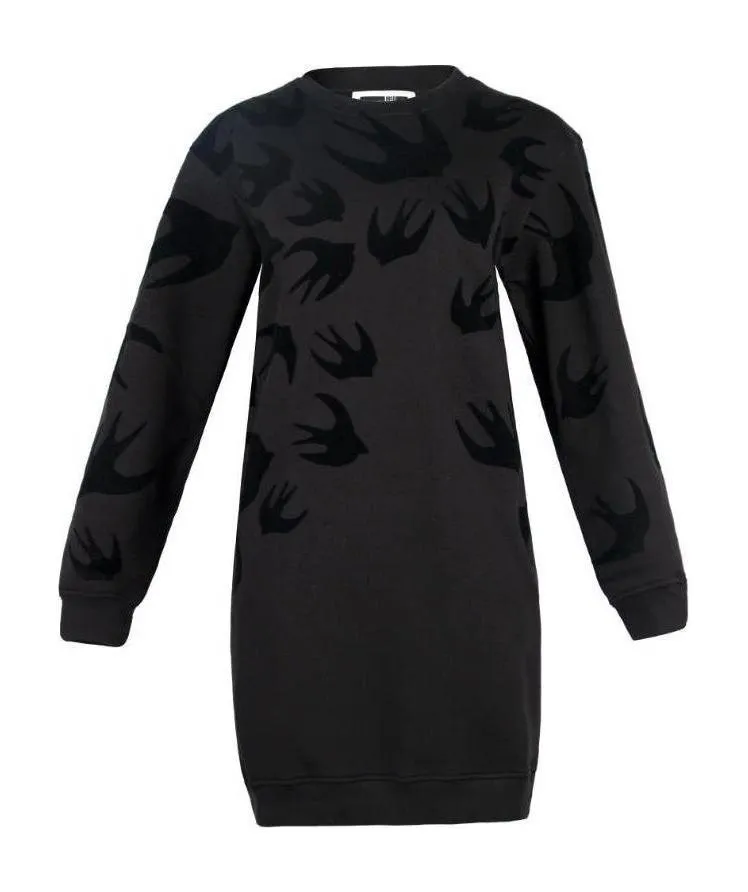 Logo Long-Sleeved Dress