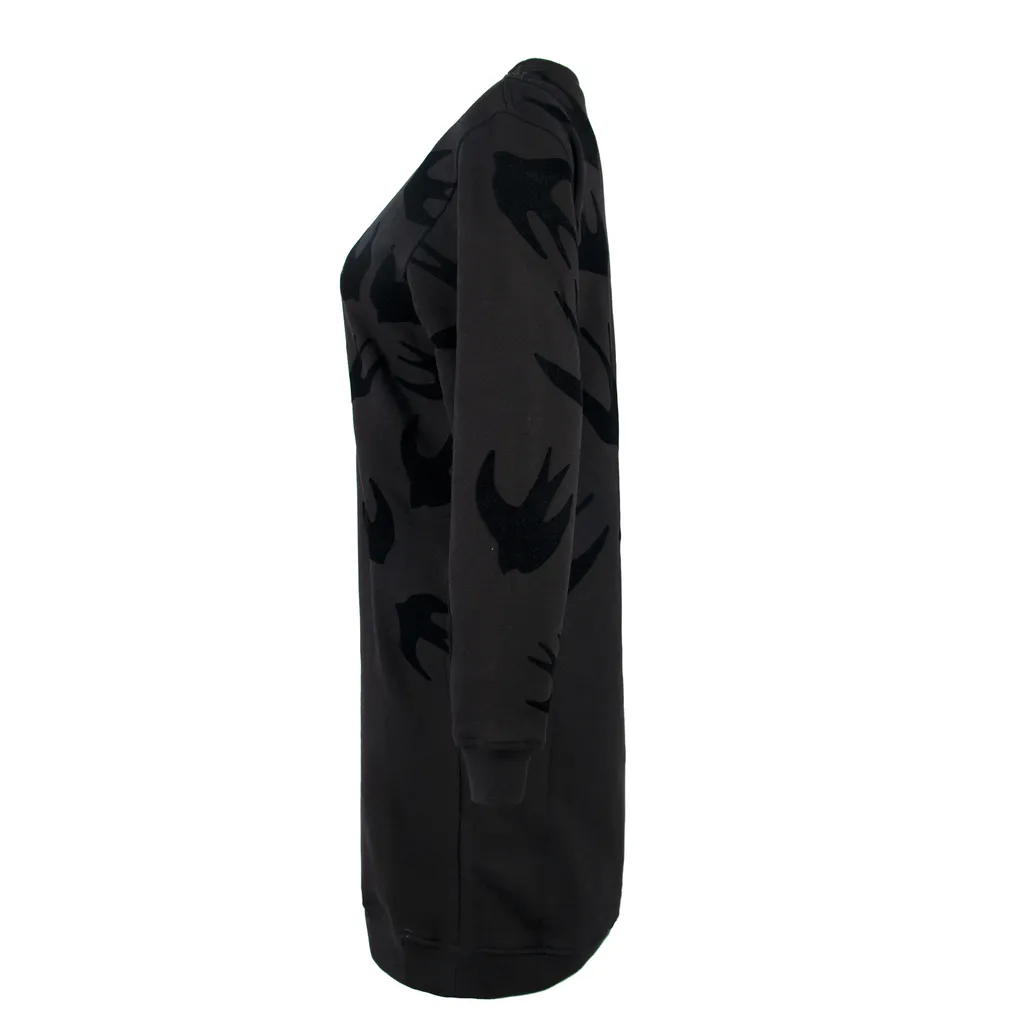 Logo Long-Sleeved Dress