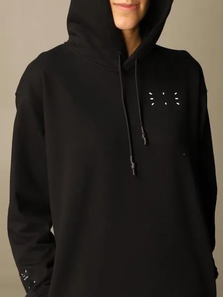 Logo Print Hooded Dress