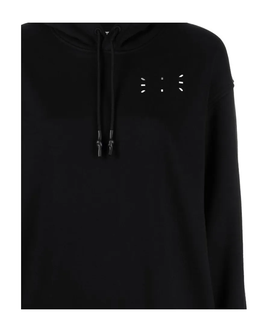 Logo Print Hooded Dress