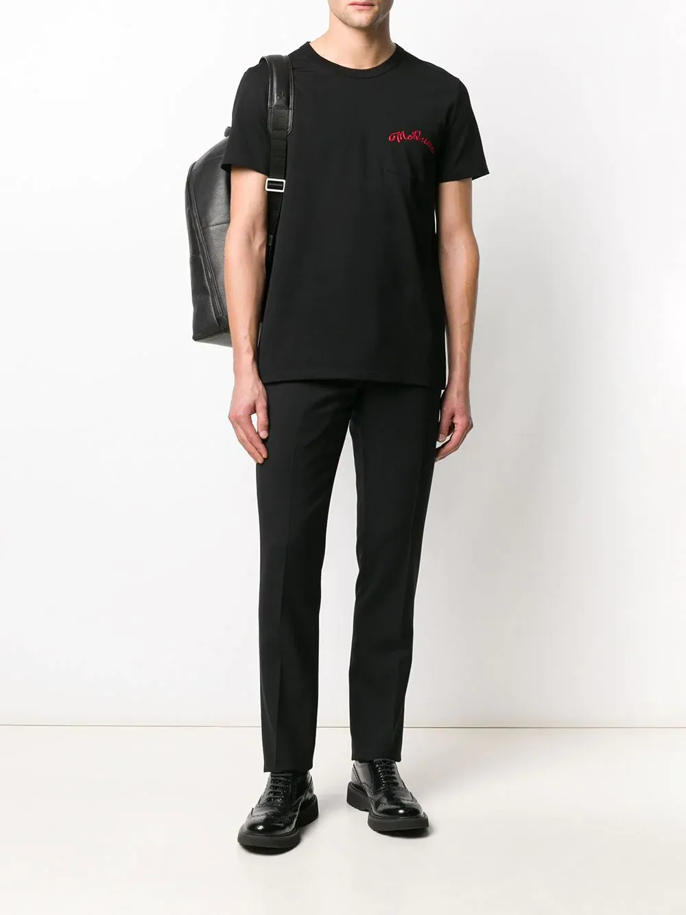 Logo Embroidered T-Shirt