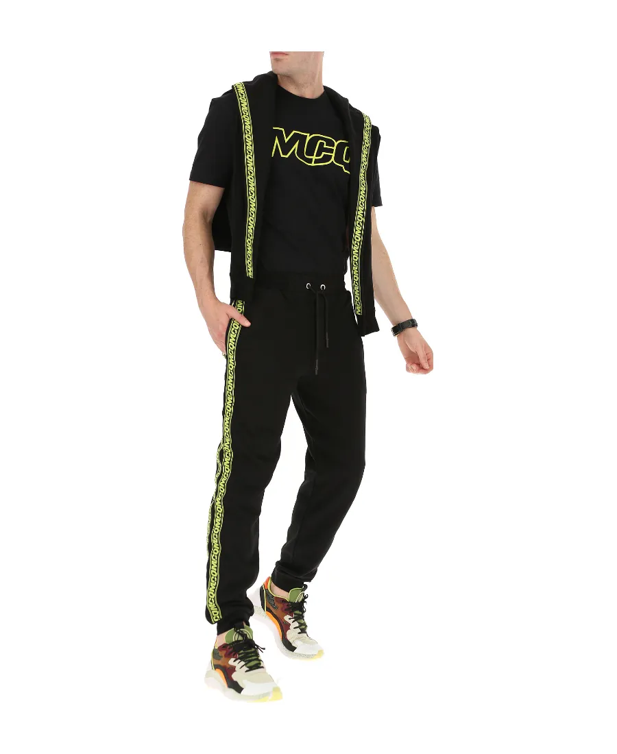 Logo Side Striped Sweatpants