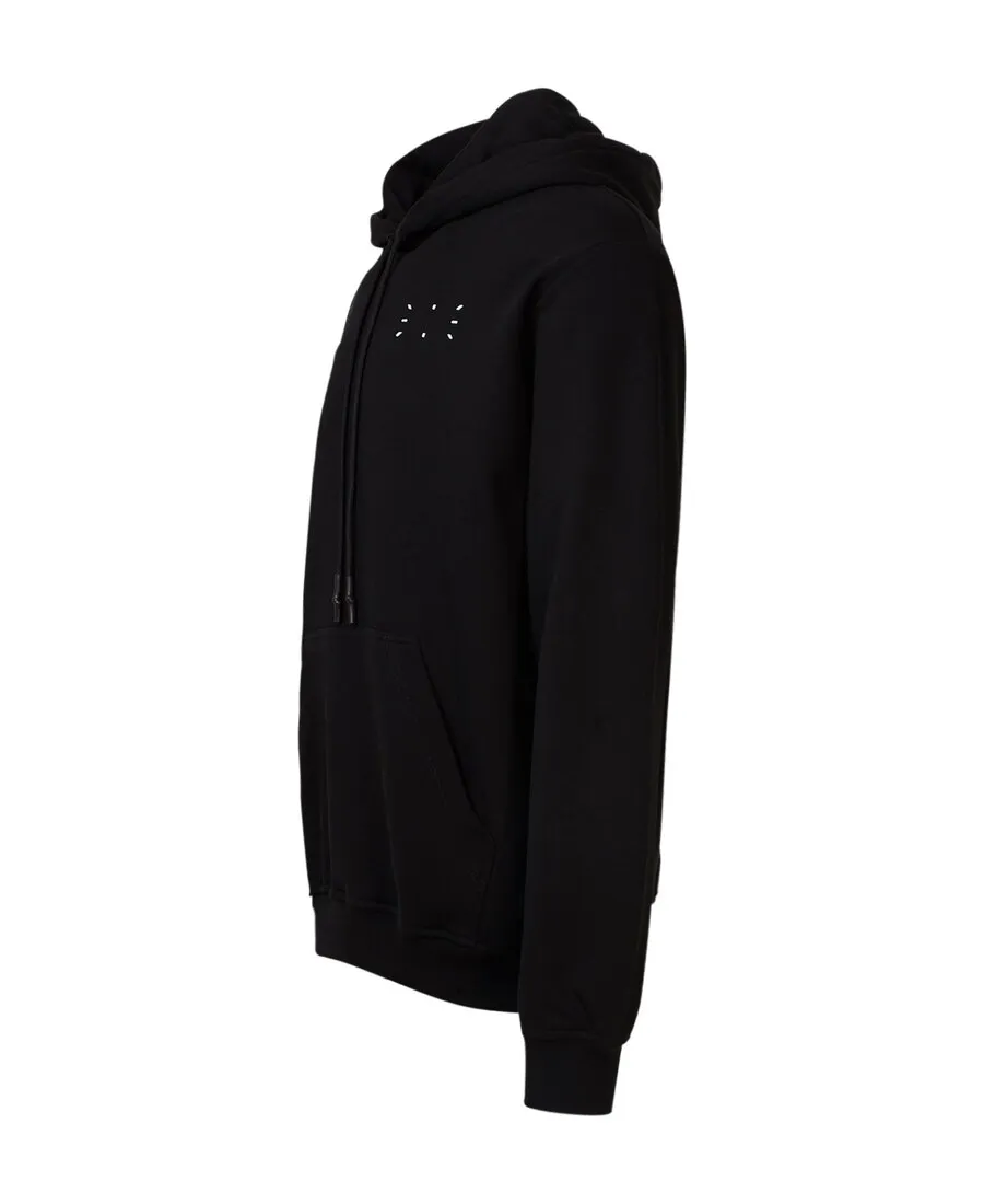 Graphic-Print Long-Sleeved Hoodie