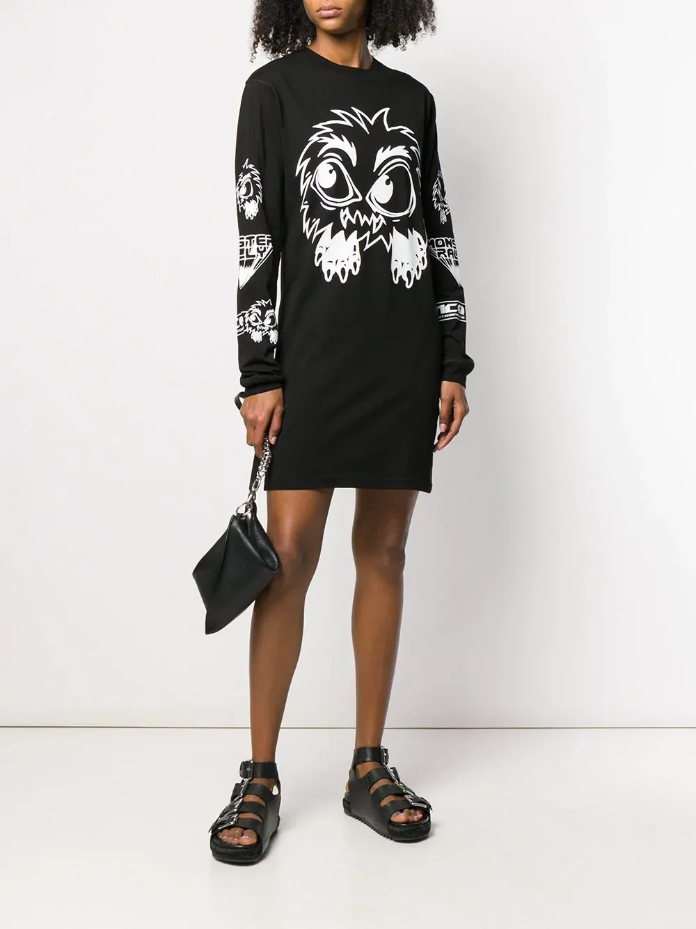 Monster Pattern Printed Dress