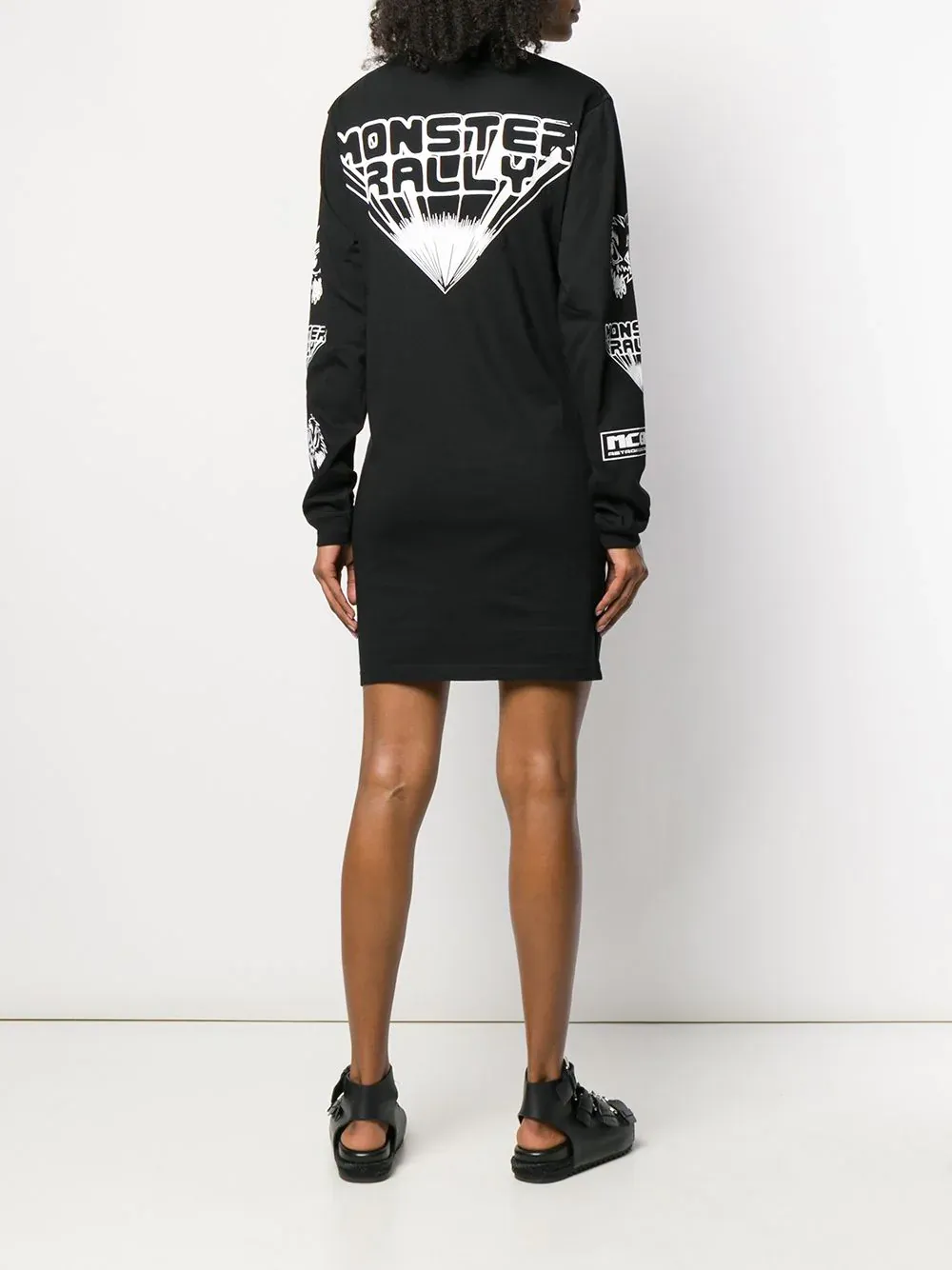 Monster Pattern Printed Dress