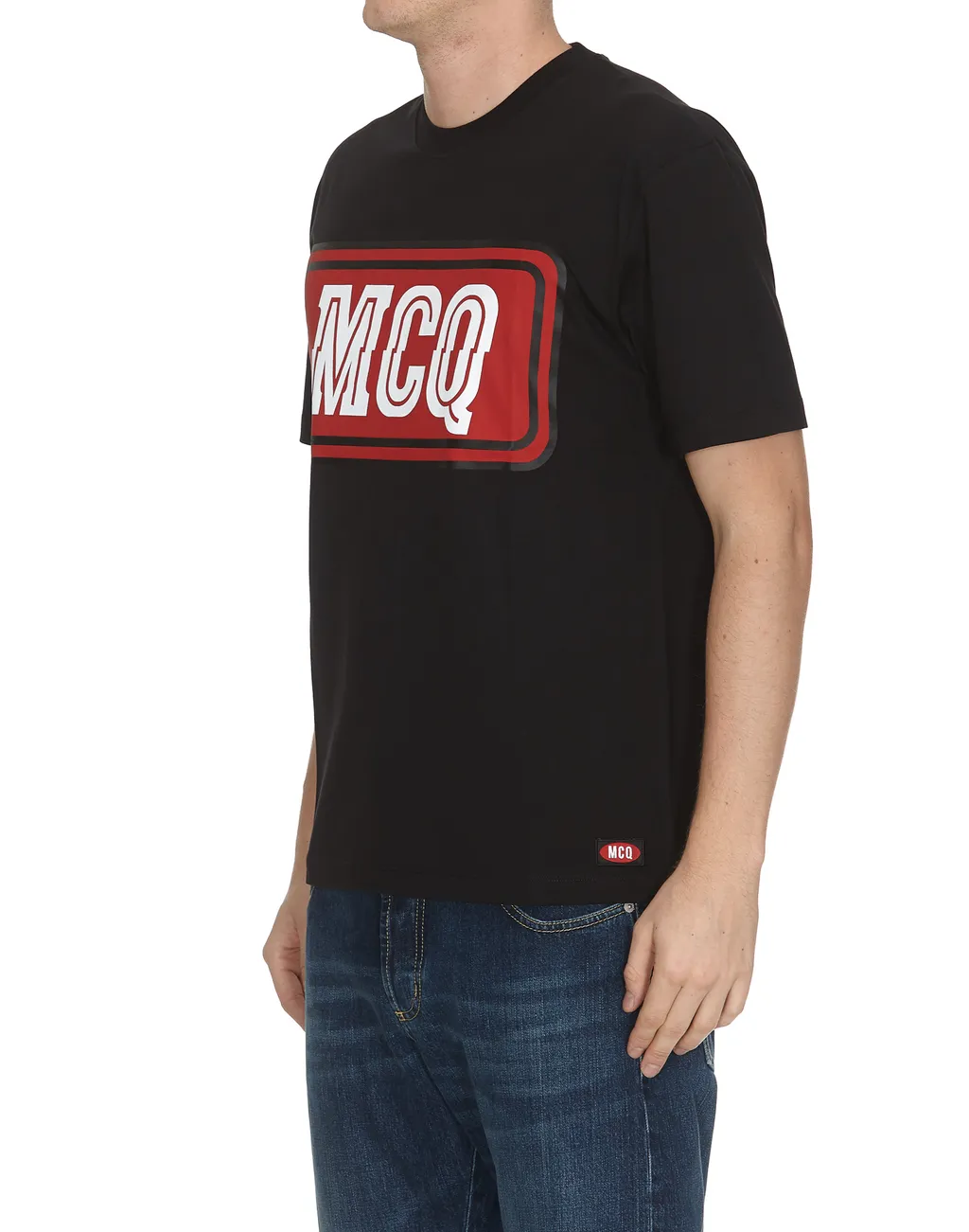 Letter Printed Short-Sleeved T-Shirt