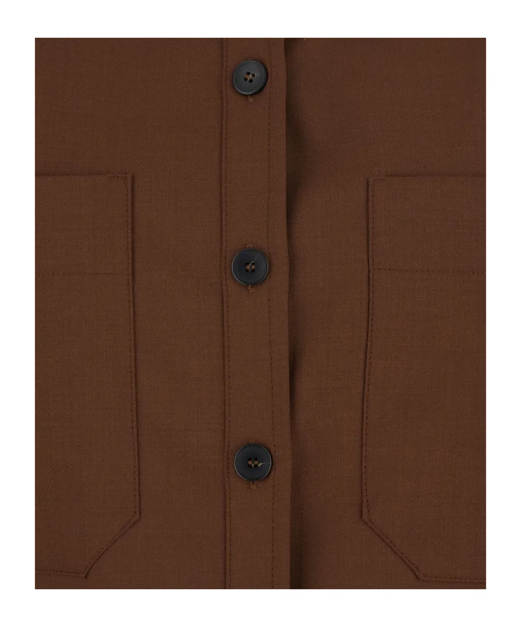 Classic Collar Patch Pocket Shirt