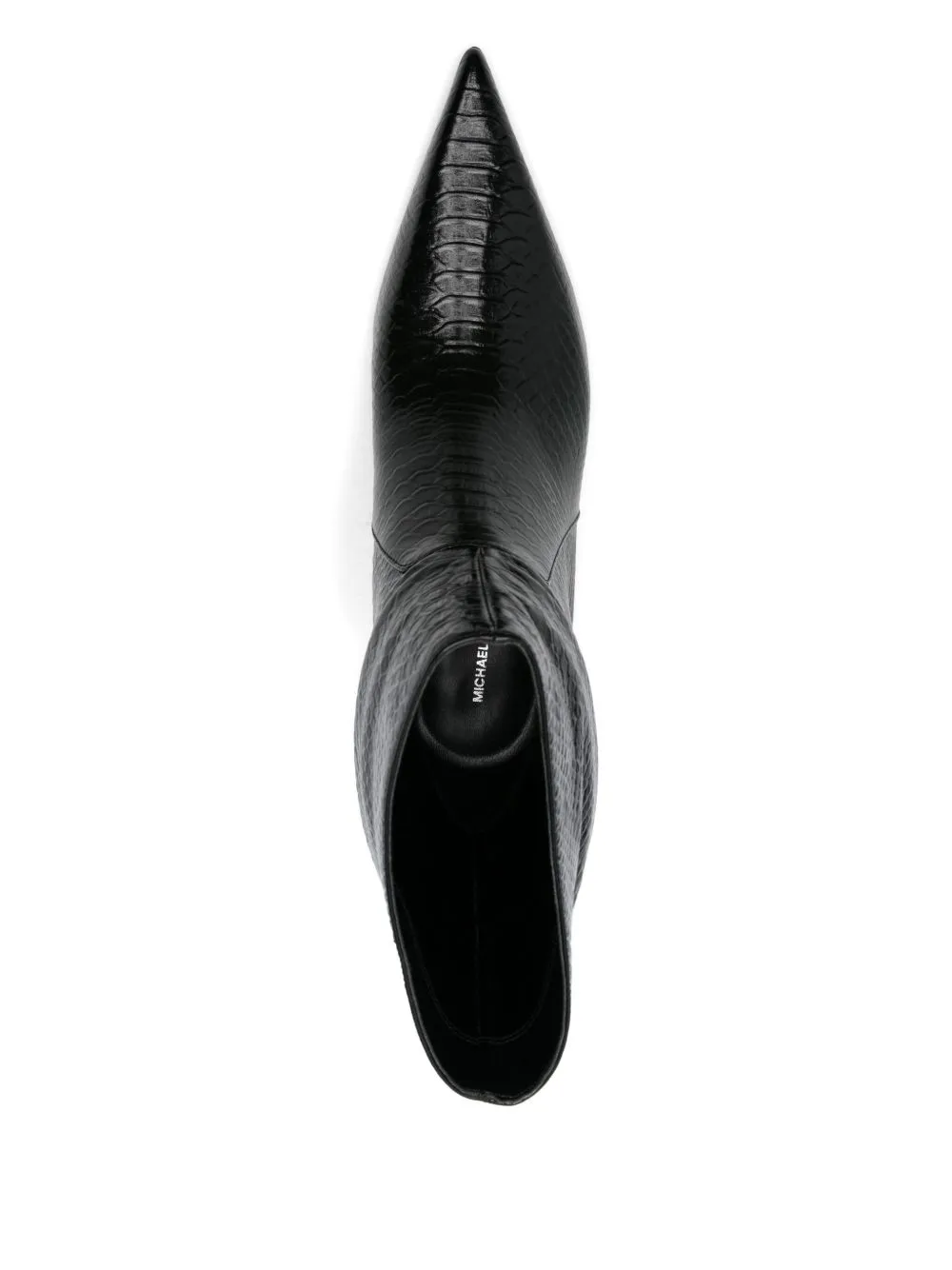Pointed-Toe Pull-On Boots