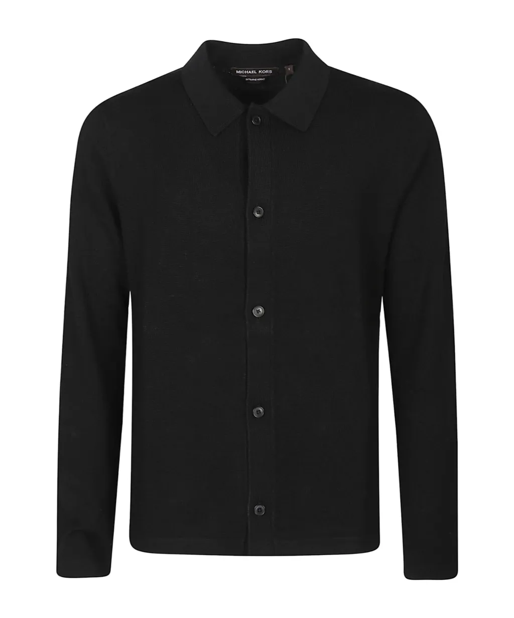 Button-Up Long-Sleeved Shirt