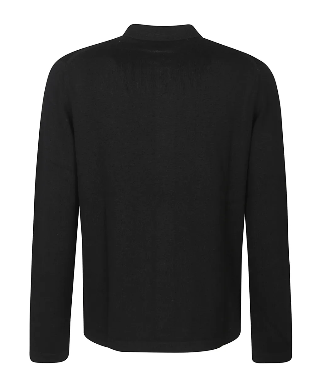 Button-Up Long-Sleeved Shirt