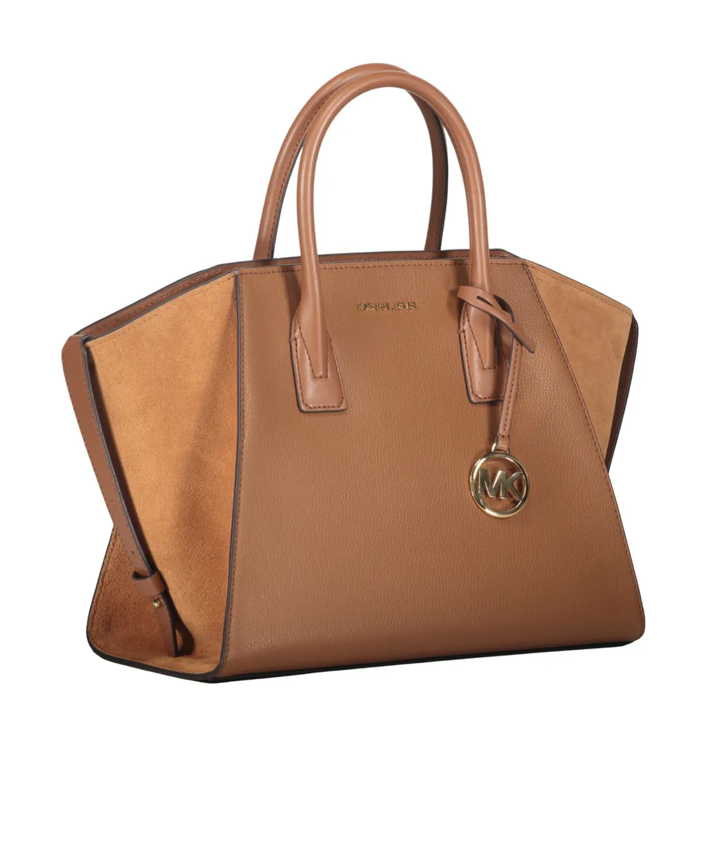 Avril Leather Tote Bag